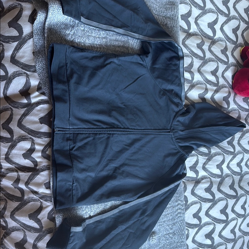 J.Crew gym Blue Zip-Up Hoodie
